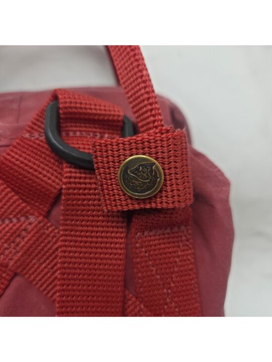 Fjallraven Kanken Mini Backback Bag Burgundy Red #23561 Small Bookbag main image 6